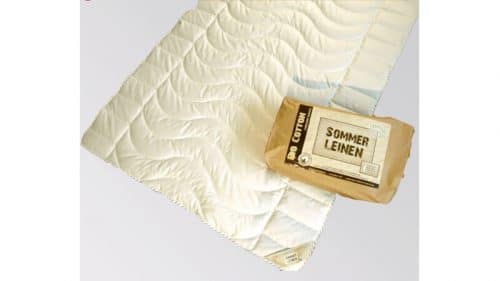 Bettdecke Sommerdecke Leinen