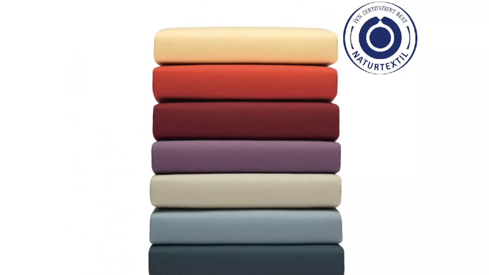 Spannbezug Edel-Linon von Cotonea 18 cm